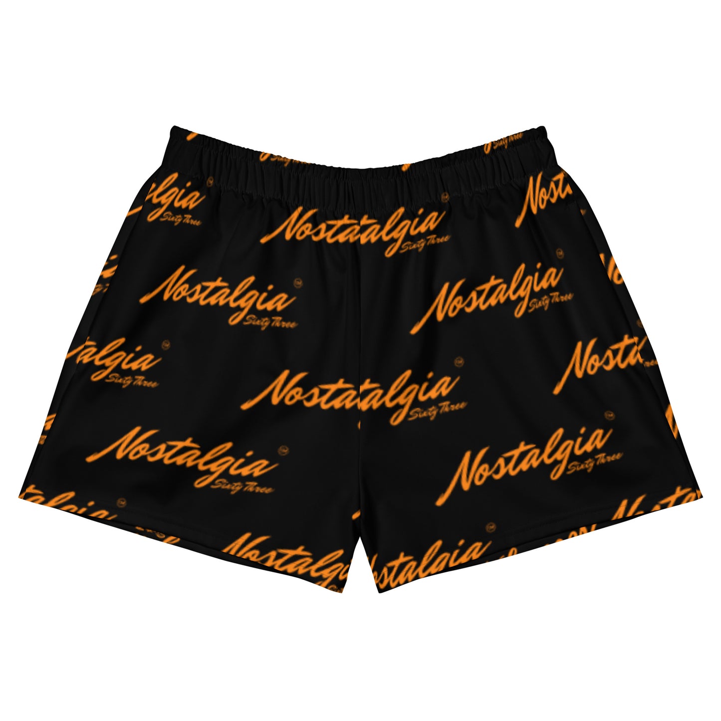 Women's All Over Print Logo Shorts