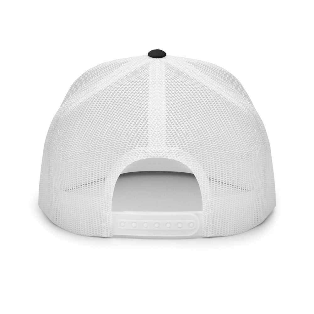 Trucker Cap (white/red)