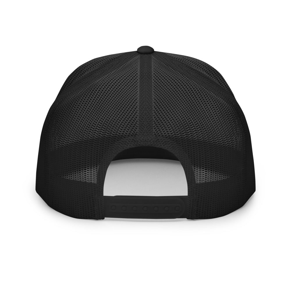 Trucker Cap (Black/Red)