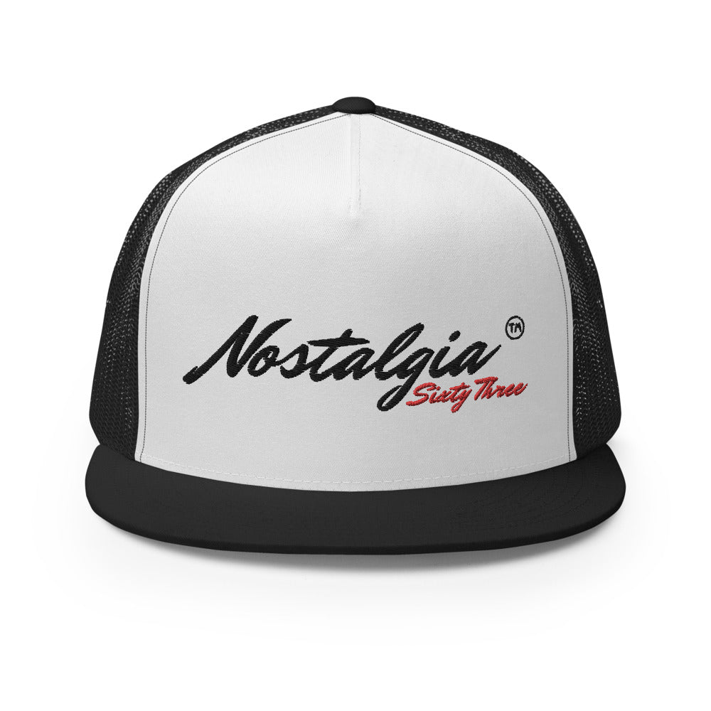 Trucker Cap (Black/Red)