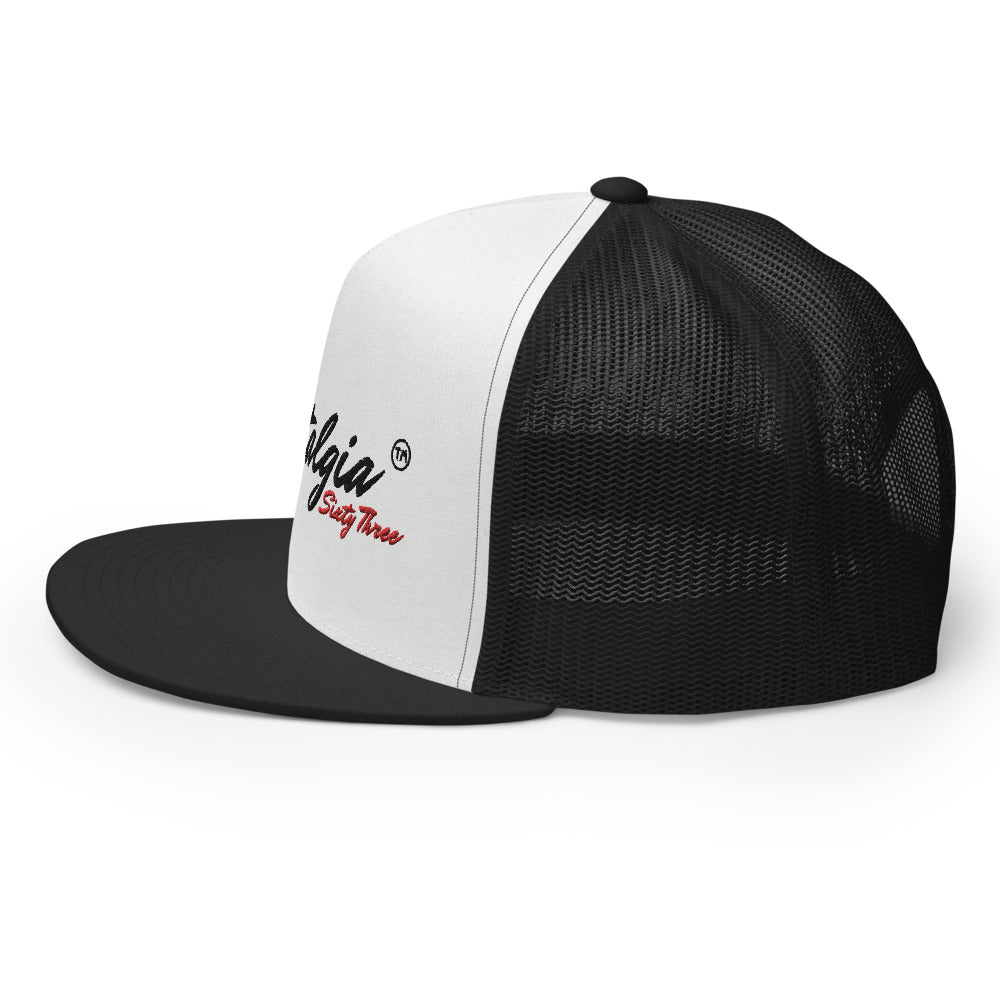 Trucker Cap (Black/Red)