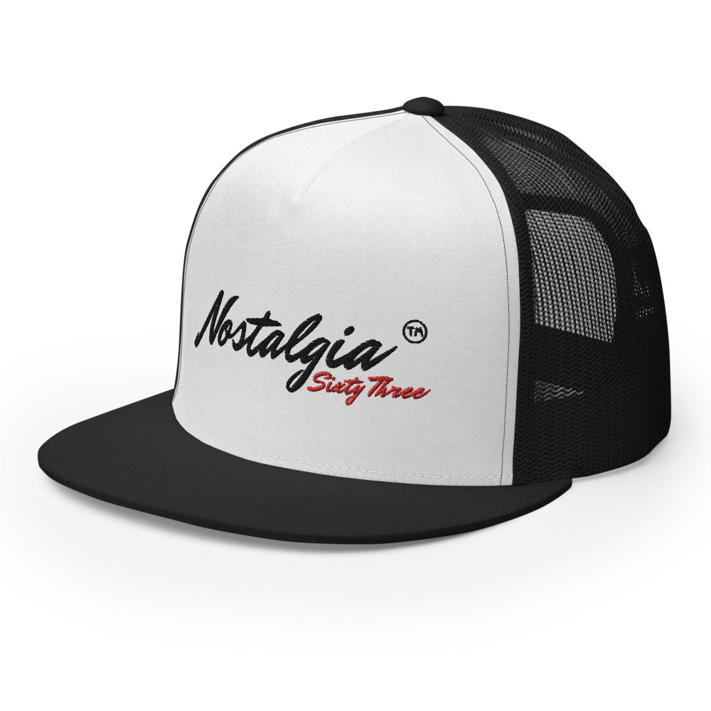 Trucker Cap (Black/Red)