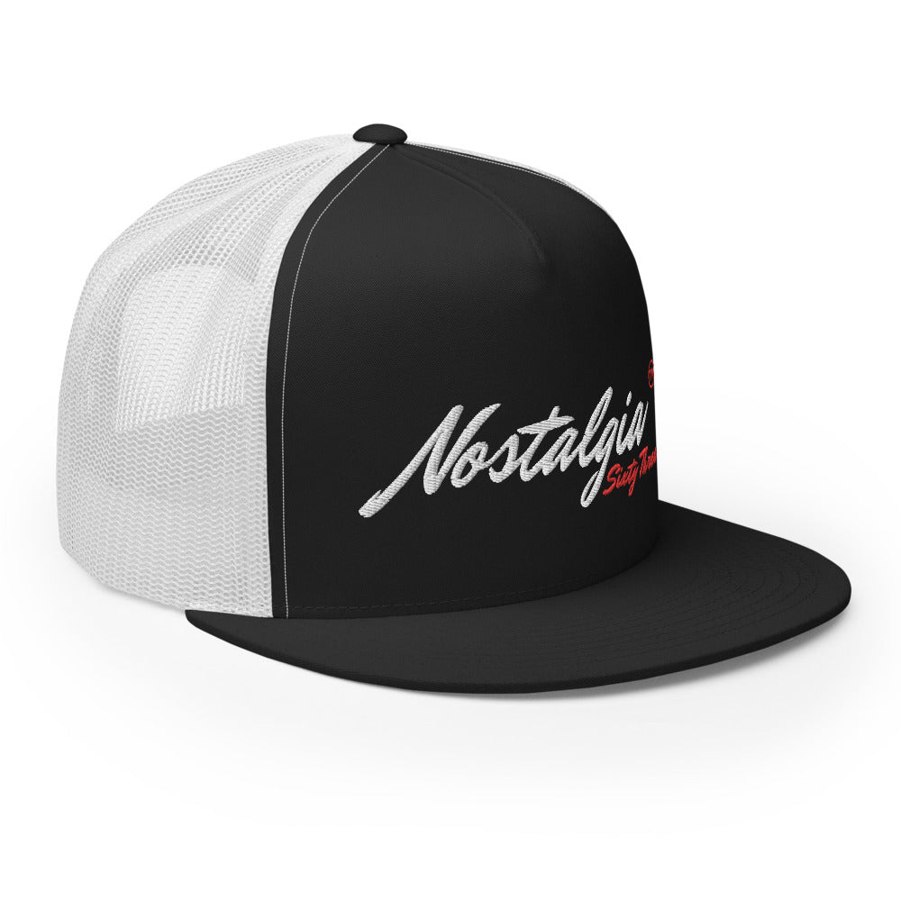 Trucker Cap (white/red)