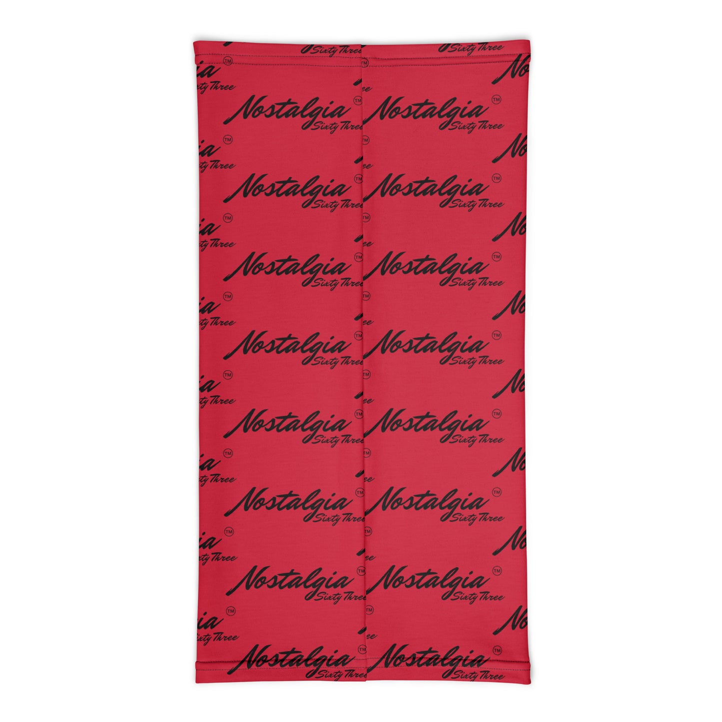 Logo Neck Gaiter (Red/Blk)