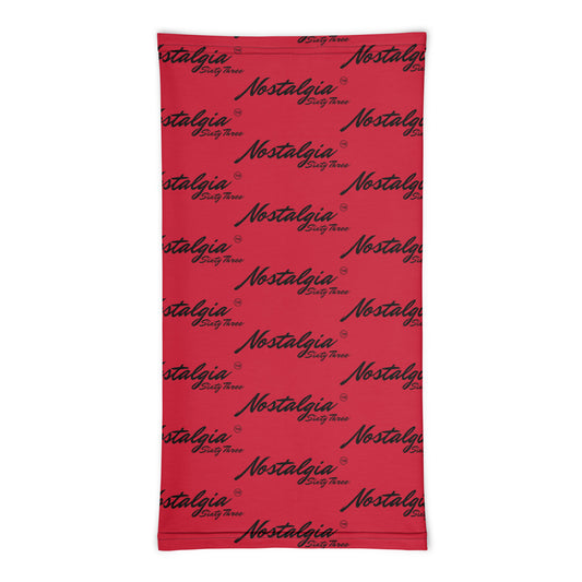 Logo Neck Gaiter (Red/Blk)